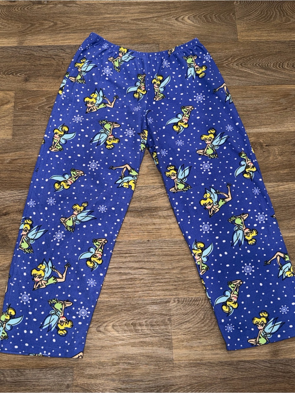 Disney Blue Tinker Bell Women's Pajama Pants